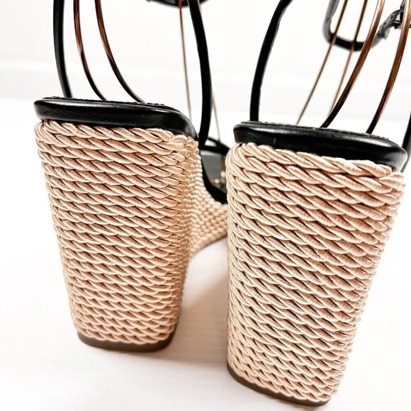 Marc Fisher Womens Size 10M Zeki Strappy Ankle Strap Wedge Heels Shoes BHFO 5777 - Picture 10 of 13